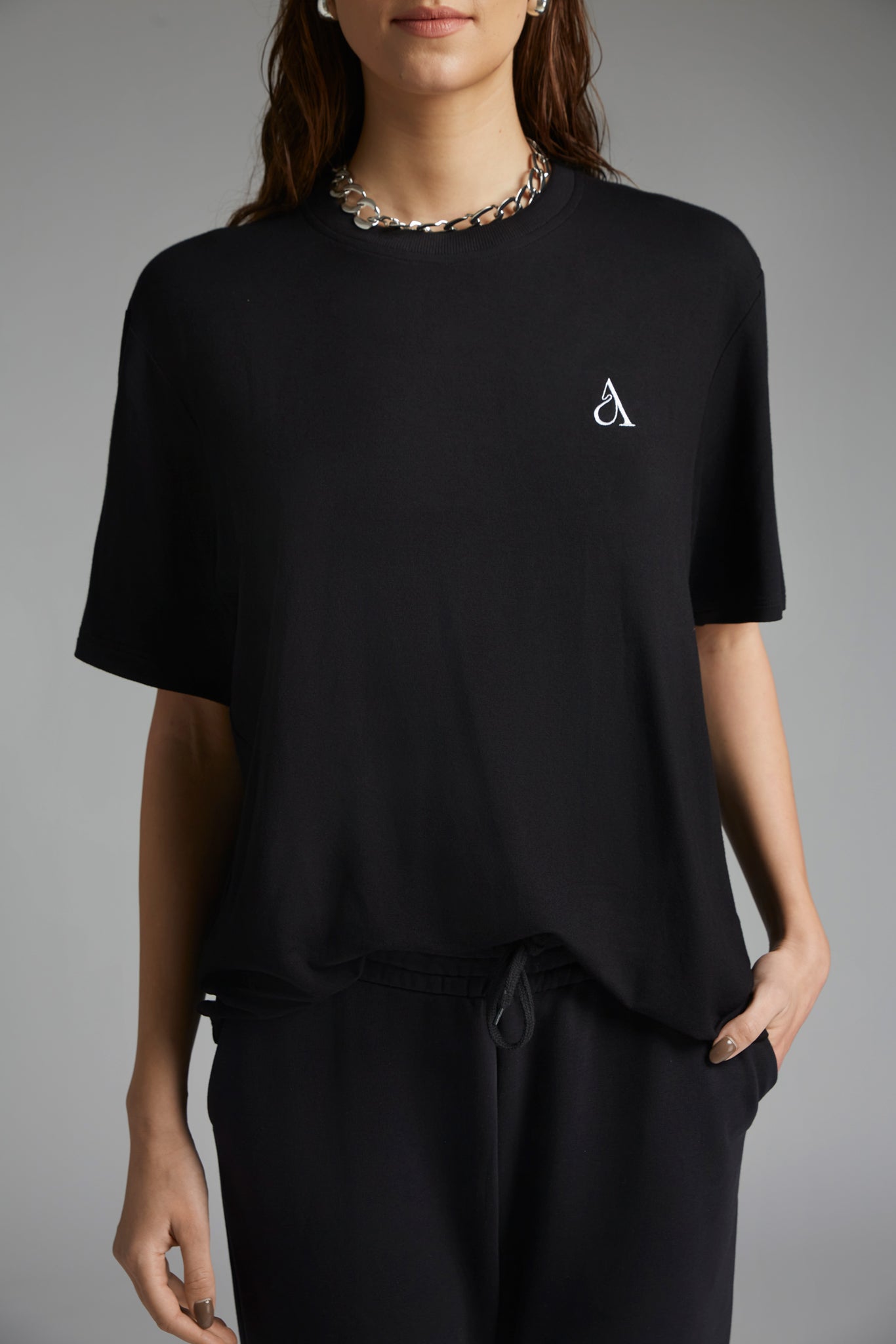 Dalia Oversized T-Shirt (black)
