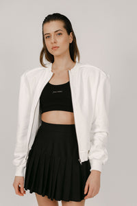 Lina x ONA ROMA: Black court skirt